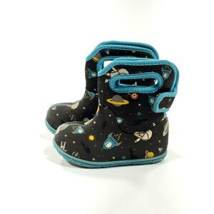 Bogs toddler Space-Themed neoprene Boots size 6